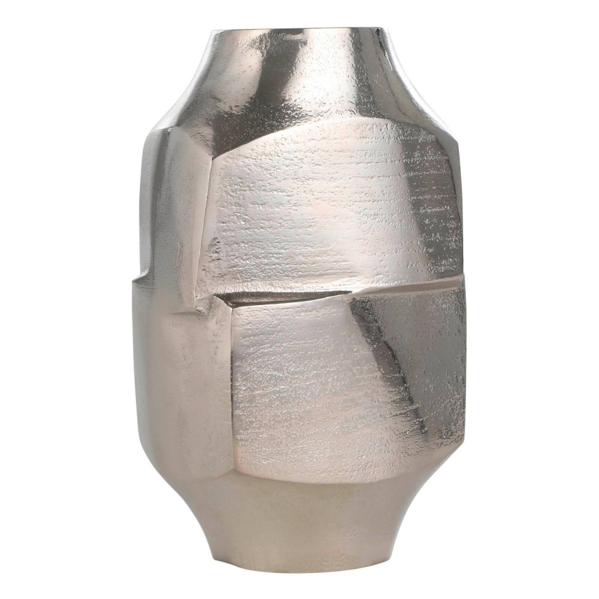 Eglo - Jarrón de metal 22,5x13,5 cm cromo mate