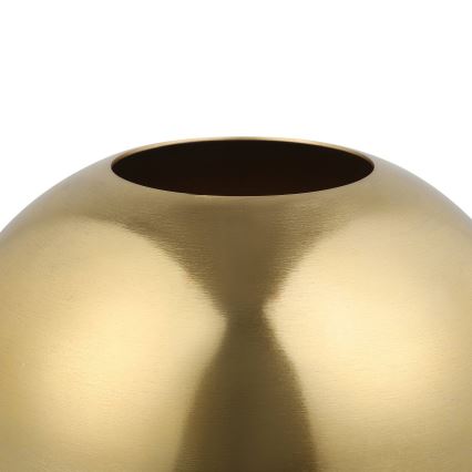 Eglo - Jarrón de metal 22,5x25 cm dorado