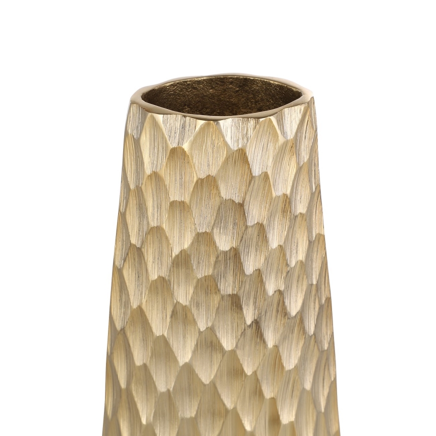 Eglo - Jarrón de metal 31x12 cm dorado