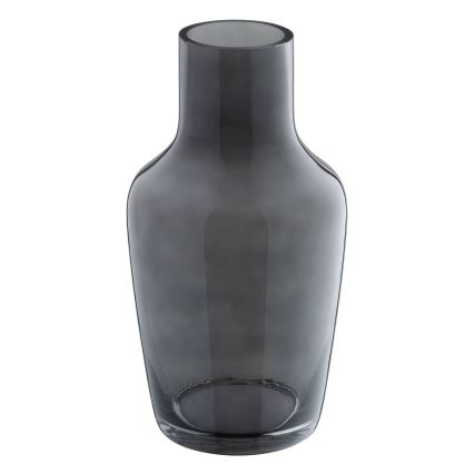 Eglo - Jarrón de cristal 25x13,3 cm negro