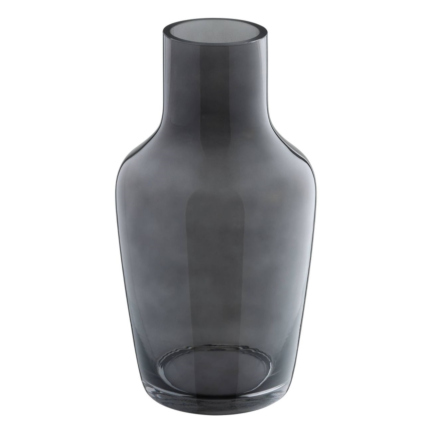 Eglo - Jarrón de cristal 25x13,3 cm negro