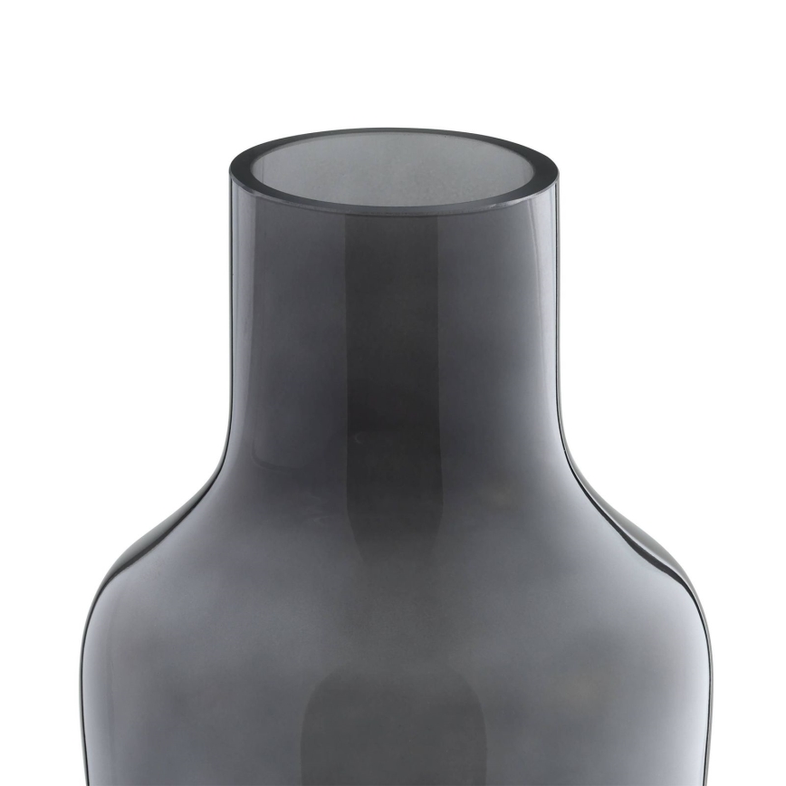 Eglo - Jarrón de cristal 25x13,3 cm negro