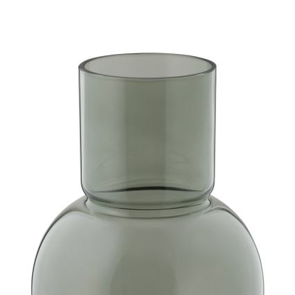 Eglo - Jarrón de cristal 28x15,5 cm Verde