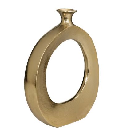 Eglo - Jarrón de metal 30x25,5 cm dorado