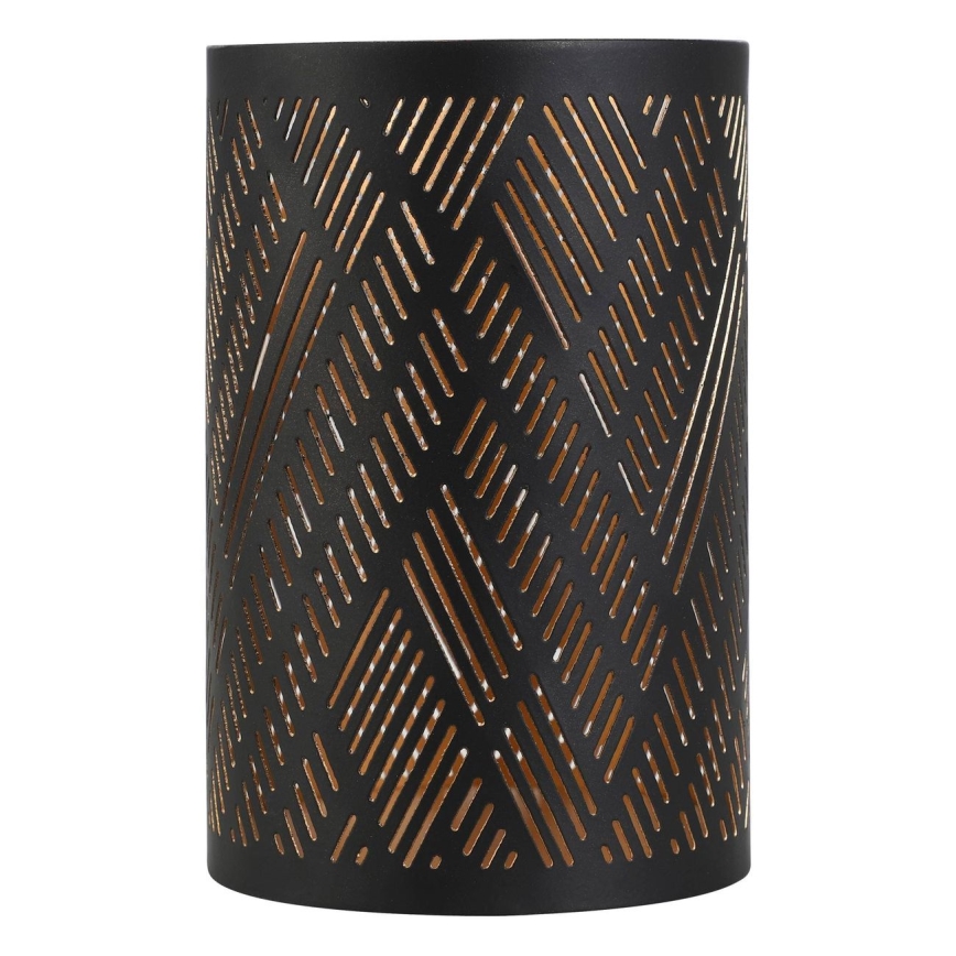 Eglo - Candelabro 15x10 cm negro/dorado