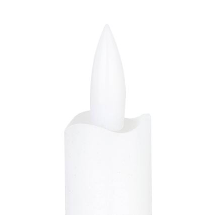 Eglo - JUEGO 2x Vela LED LED/1xAAA 24,5 cm blanco