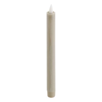 Eglo - JUEGO 2x Vela LED LED/1xAAA 24,5 cm beige