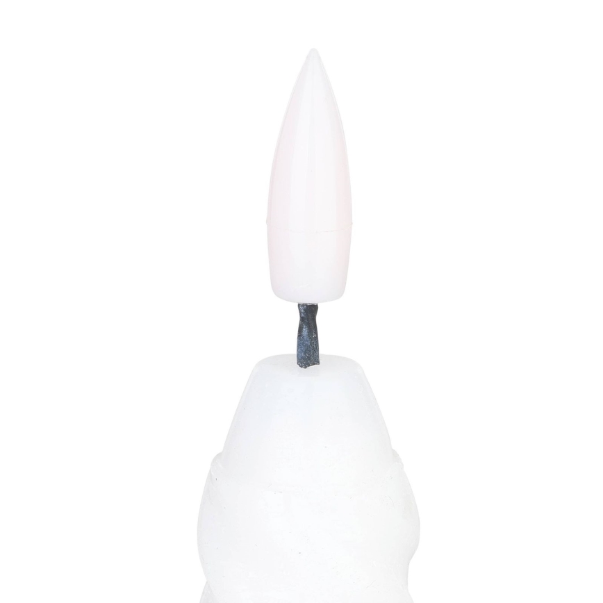 Eglo - JUEGO 2x Vela LED LED/1xAAA 25 cm blanco