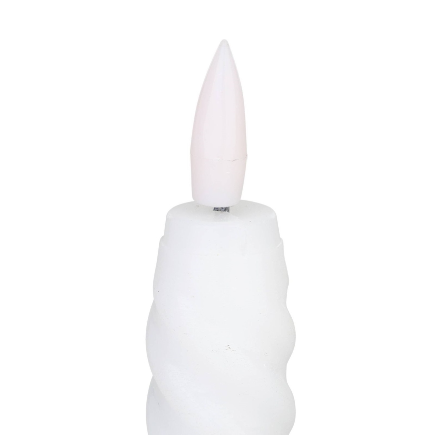 Eglo - JUEGO 2x Vela LED LED/1xAAA 15 cm blanco