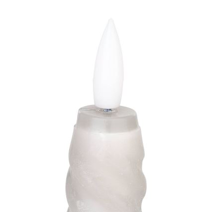 Eglo - JUEGO 2x Vela LED LED/1xAAA 15 cm gris
