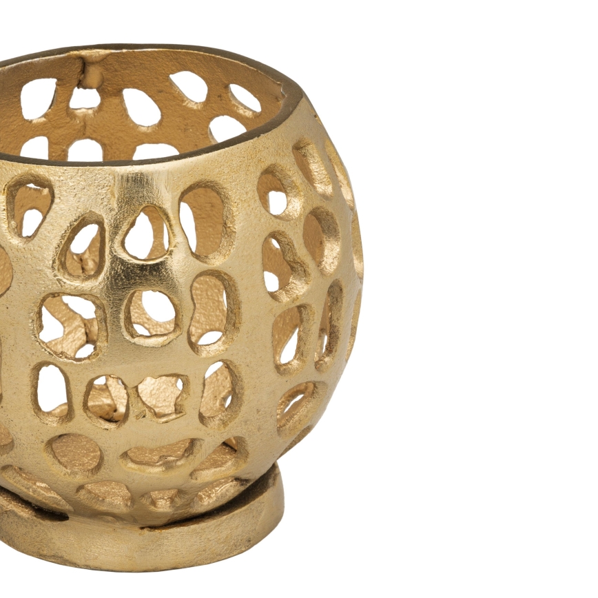Eglo - Candelabro 9,5x9,5 cm dorado