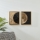 Eglo 423034 - SET 2x Pintura ROBERVAL 43x33 cm negro/dorado