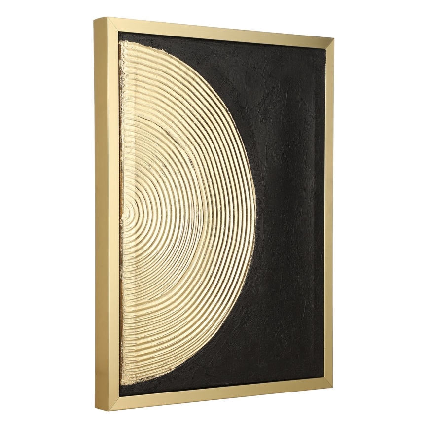 Eglo 423034 - SET 2x Pintura ROBERVAL 43x33 cm negro/dorado