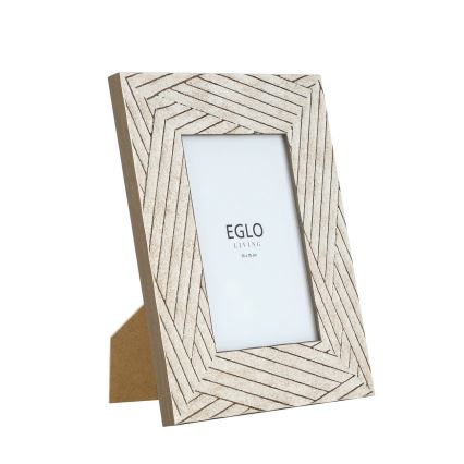 Eglo - Marco de fotos 10x15 cm beige