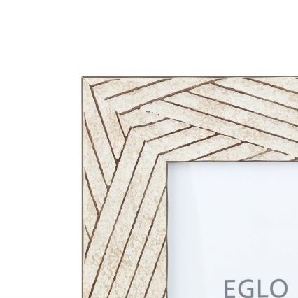 Eglo - Marco de fotos 10x15 cm beige