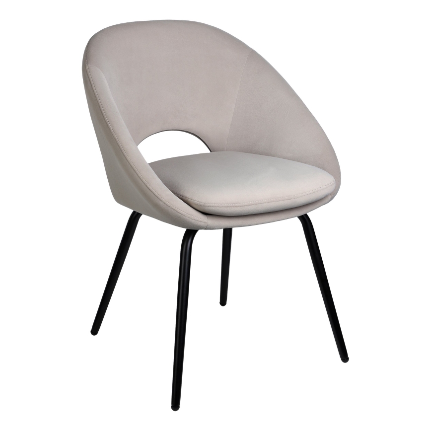 Eglo - Silla de comedor 80x56 cm gris