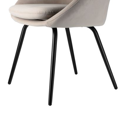 Eglo - Silla de comedor 80x56 cm gris