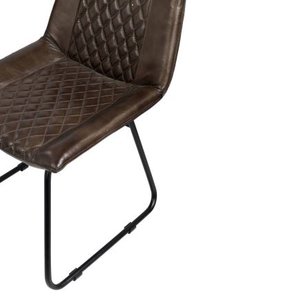 Eglo - Silla de comedor 88x63 cm marrón