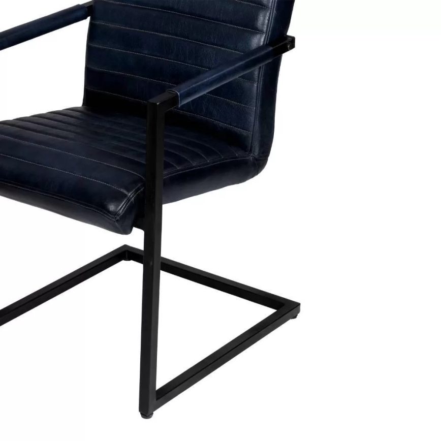 Eglo - Silla de comedor 90x53 cm azul