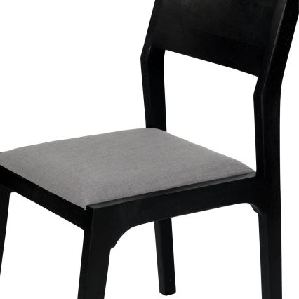 Eglo - Silla de comedor 84x55 cm negro/gris