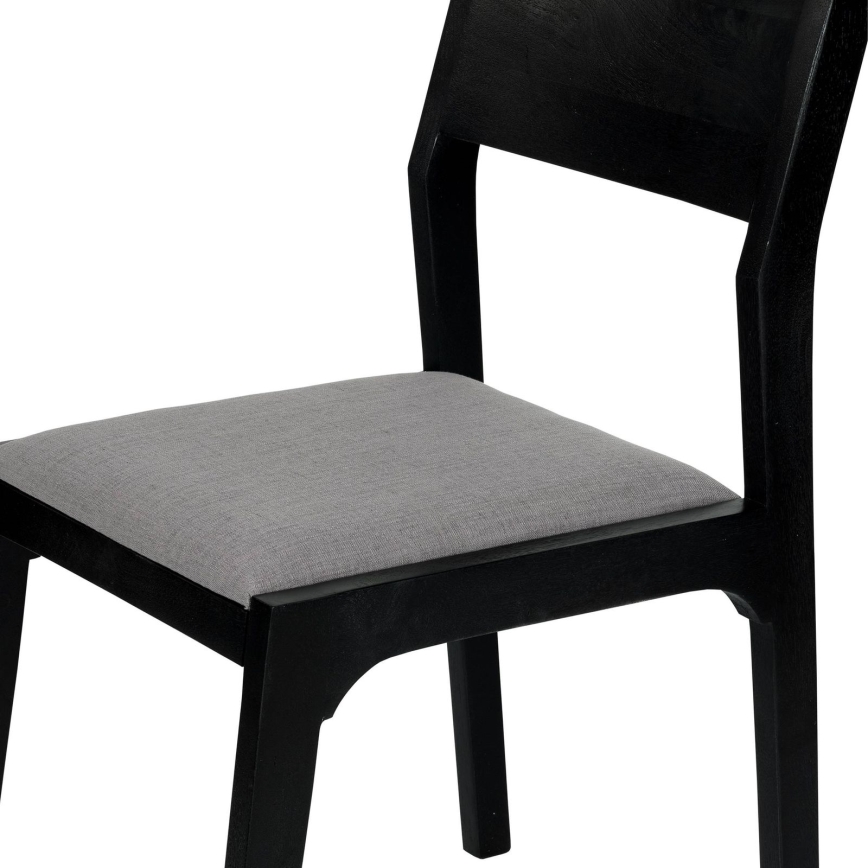 Eglo - Silla de comedor 84x55 cm negro/gris