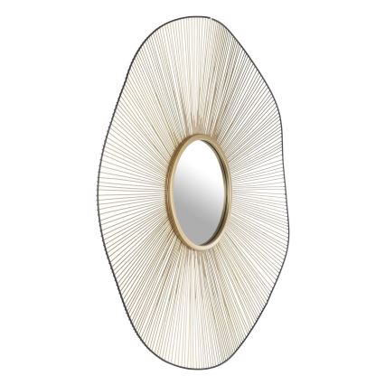 Eglo - Espejo de pared diá. 76 cm dorado/negro
