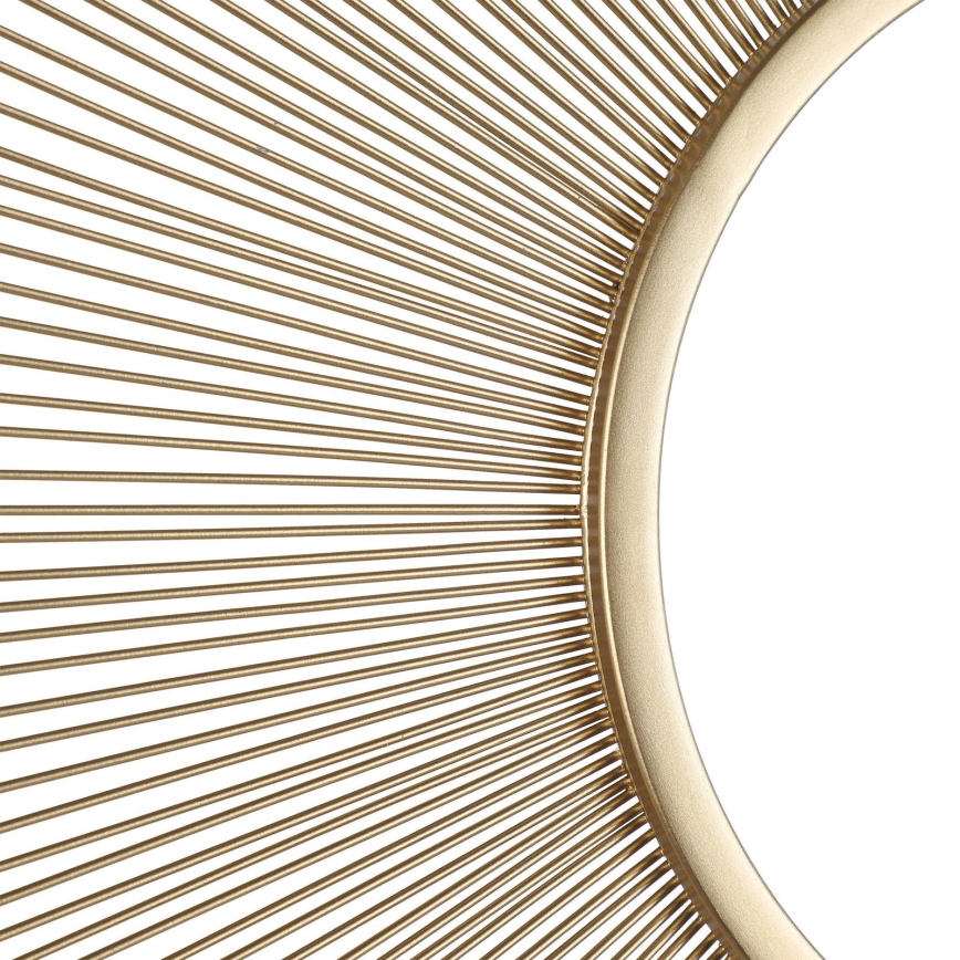 Eglo - Espejo de pared diá. 76 cm dorado/negro