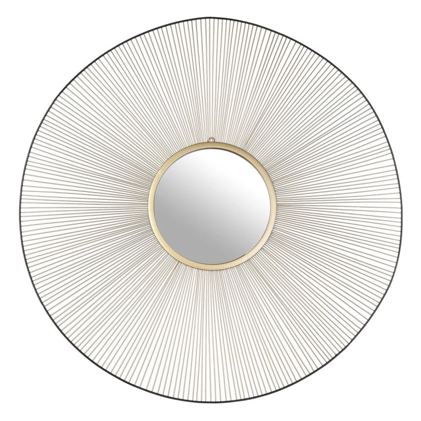 Eglo - Espejo de pared diá. 76 cm dorado/negro