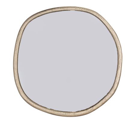 Eglo - Espejo de pared 61,5x60 cm marrón