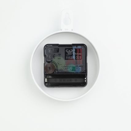 Eglo - Reloj de pared 1xAA diá. 30 cm marrón