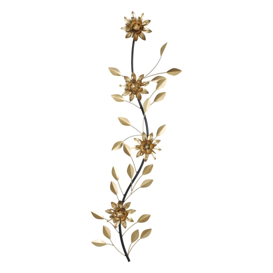 Eglo - Decoración de pared 98,5x30 cm dorado