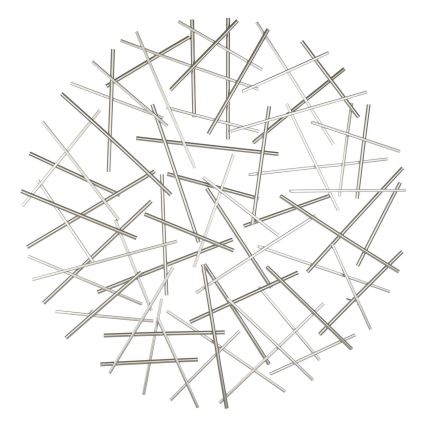 Eglo -  Decoración de pared diá. 81 cm cromo mate