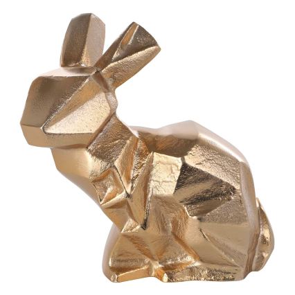 Eglo - Metal decoración 17,5x16 cm conejo/dorado
