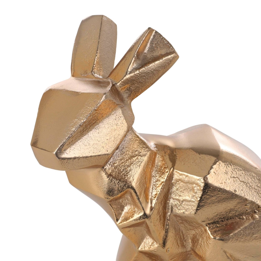 Eglo - Metal decoración 17,5x16 cm conejo/dorado
