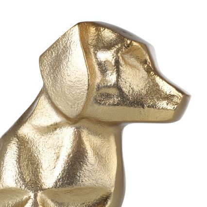 Eglo - Metal decoración 24,5x20 cm perro/dorado