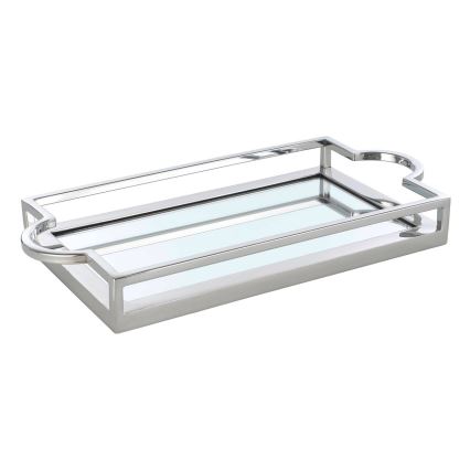 Eglo - Bandeja decorativa 23x45 cm cromo brillante