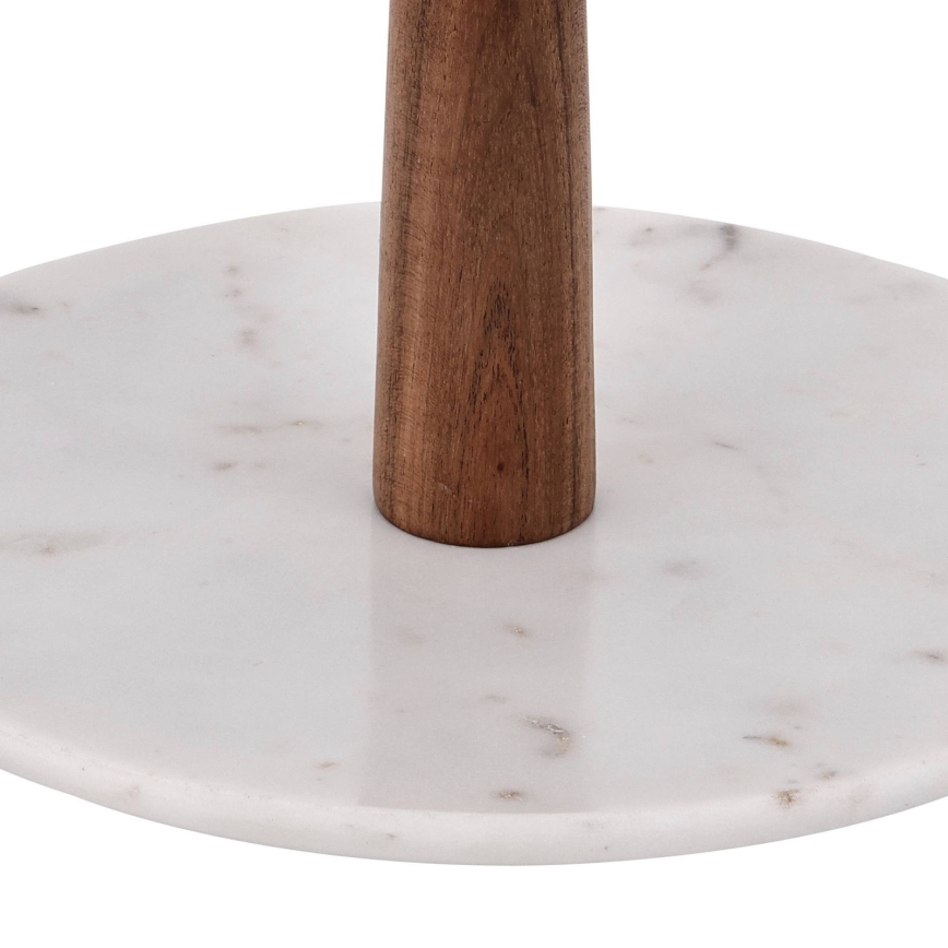 Eglo - Soporte para servir 28x25,5 cm gris/marrón