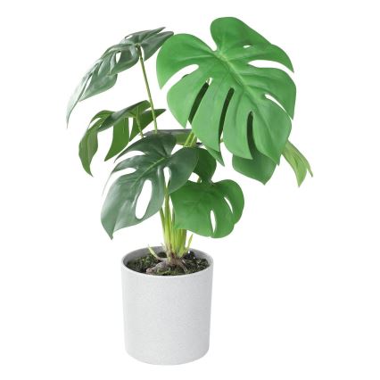Eglo - Planta artificial en una maceta 42x30 cm monstera