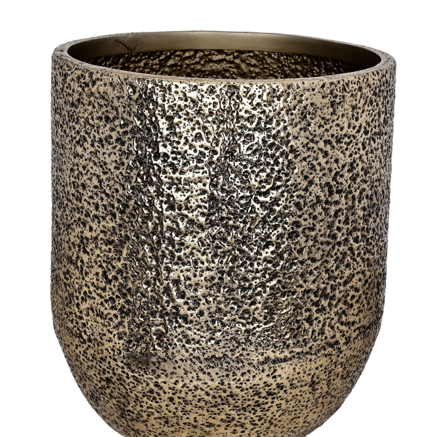 Eglo - Maceta de metal 50x42 cm dorado