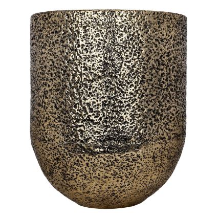 Eglo - Maceta de metal 50x42 cm dorado