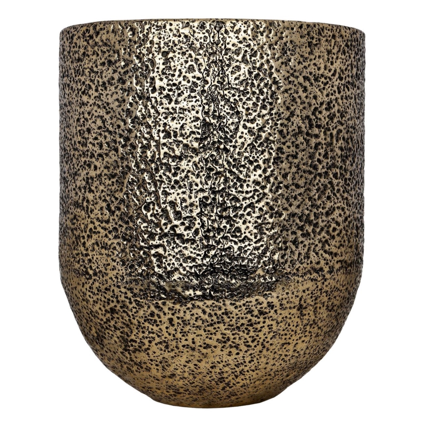 Eglo - Maceta de metal 50x42 cm dorado