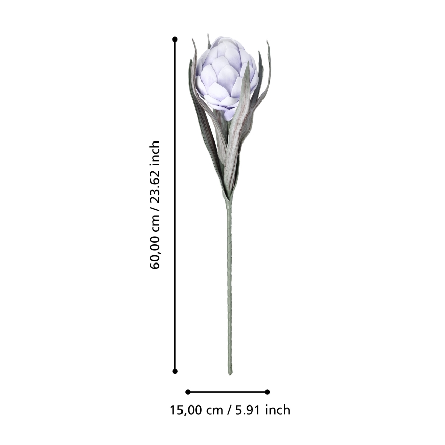 Eglo - Flor artificial 60 cm morada