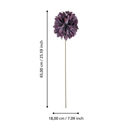 Eglo - Flor artificial 65 cm morada