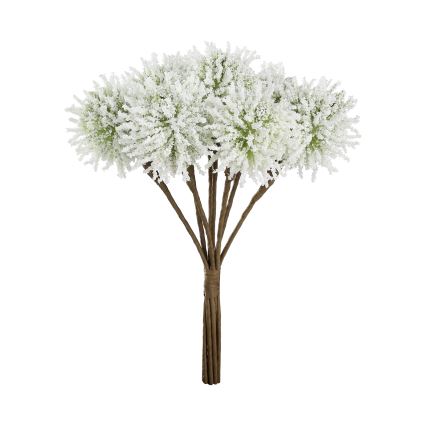 Eglo - Flor artificial 19 cm blanco