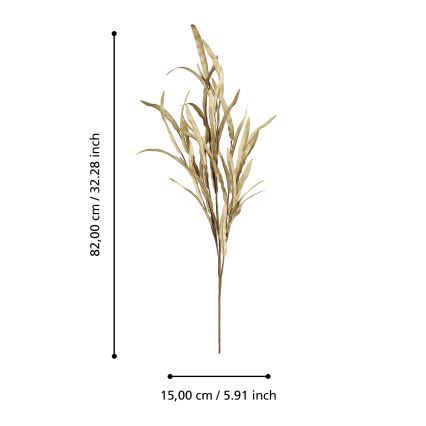 Eglo - Flor artificial 82 cm beige