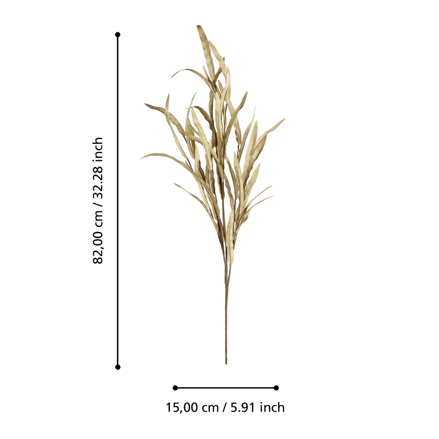 Eglo - Flor artificial 82 cm beige