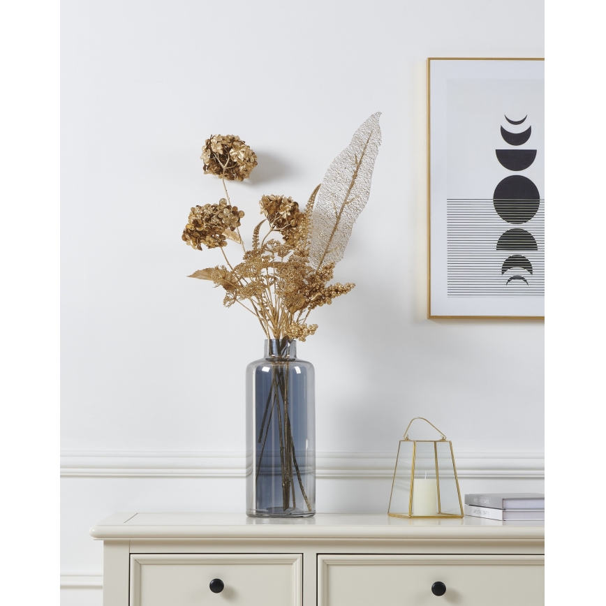 Eglo - Flor artificial 69 cm plata
