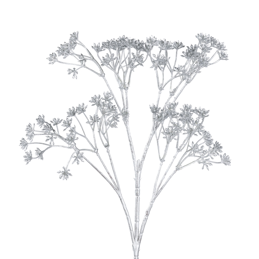 Eglo - Flor artificial 53 cm plata