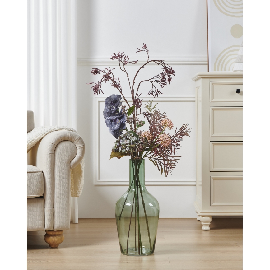 Eglo - Flor artificial 83,5 cm rojo