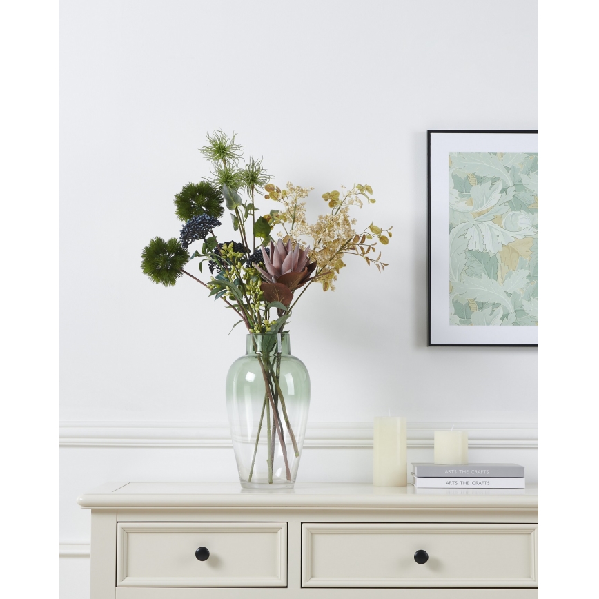 Eglo - Flor artificial 54,5 cm Verde